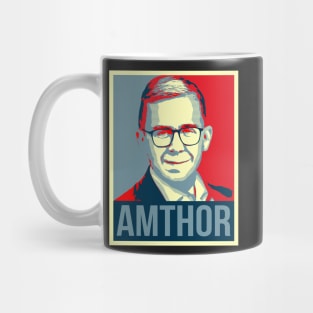 Philipp Amthor Hope style Obama Mug